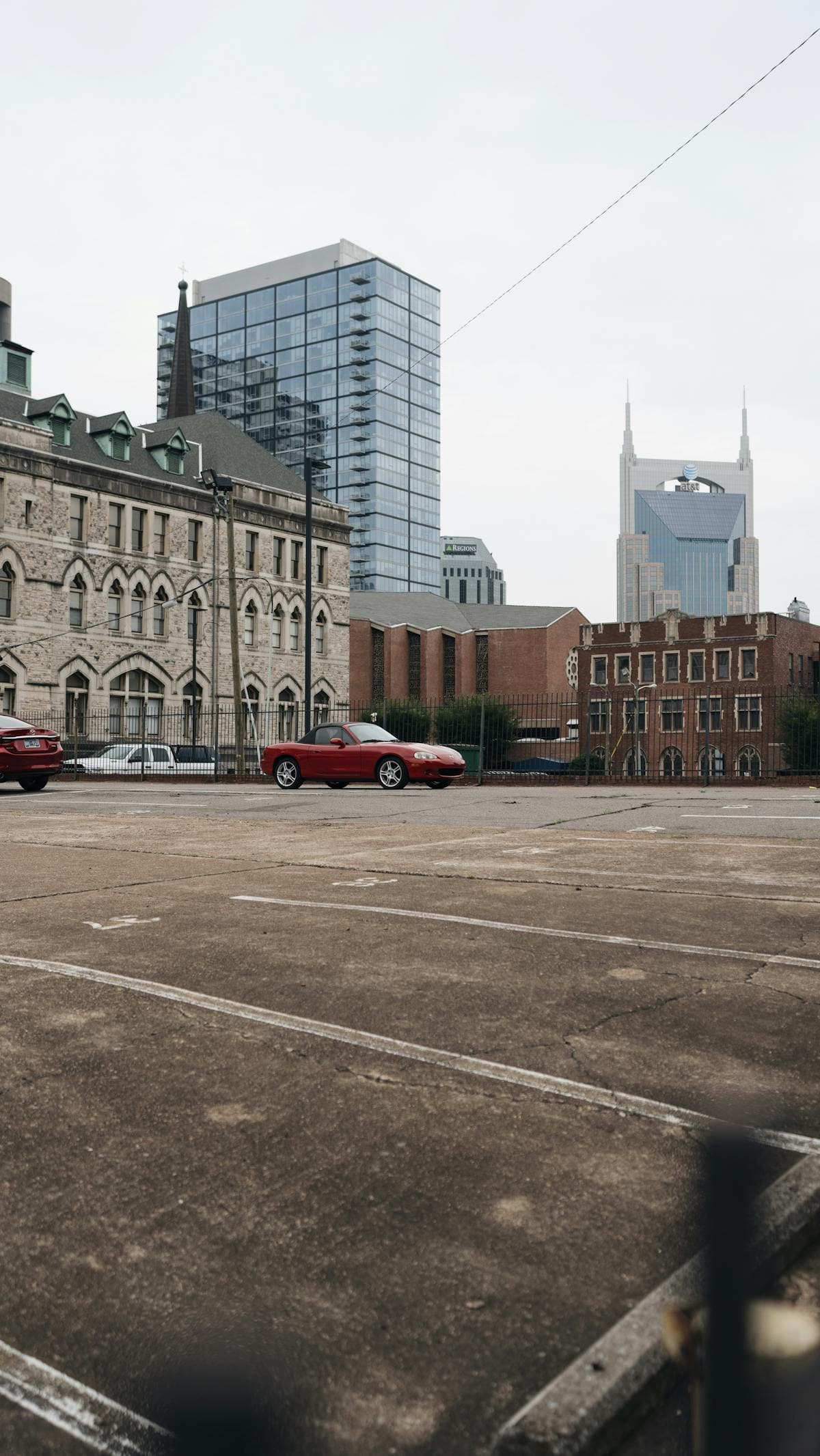 The Gulch neighborhood in Nashville