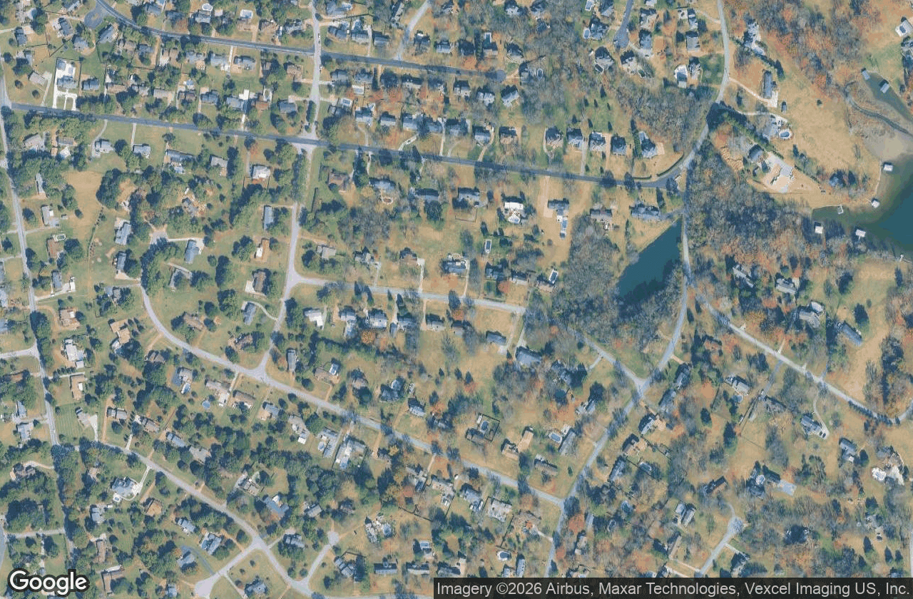 Aerial view of Cumberland Hills, Hendersonville