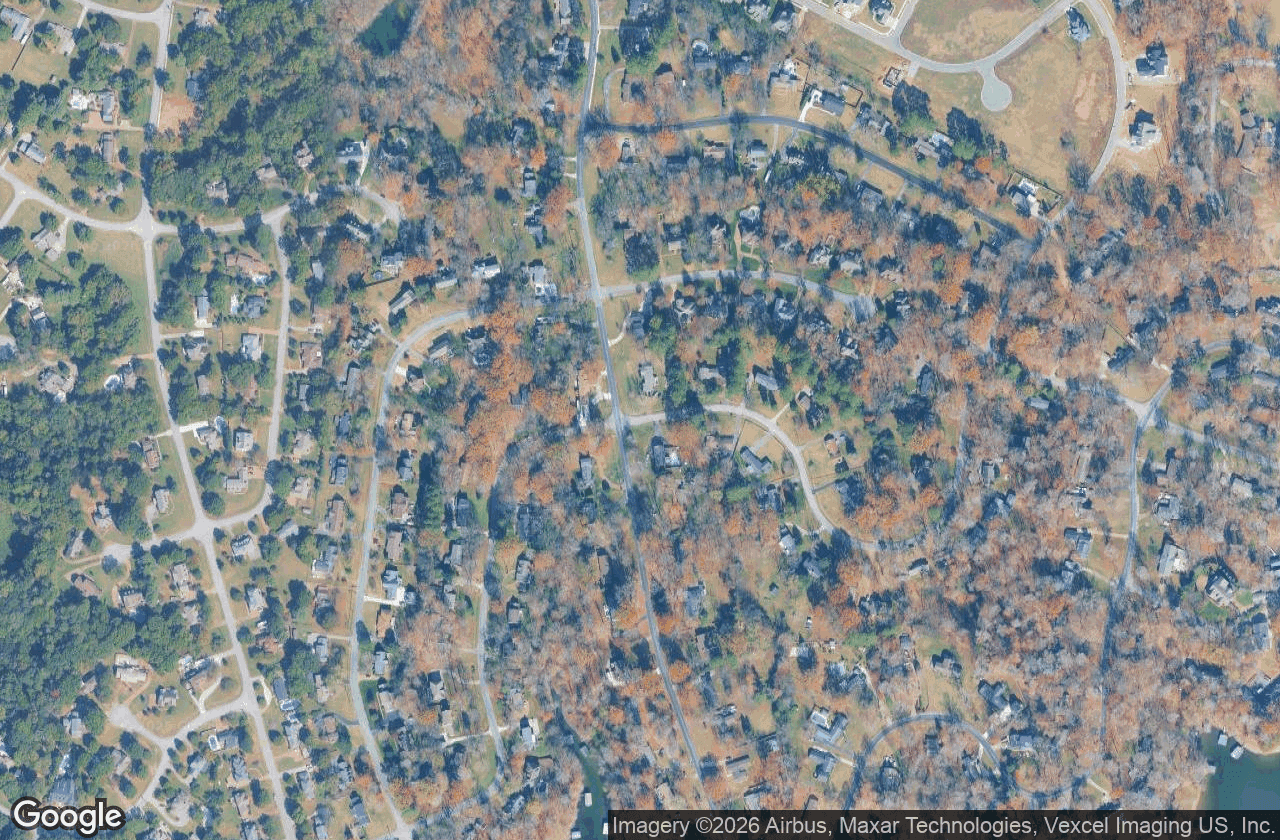 Aerial view of Meadows of Indian Lake, Hendersonville