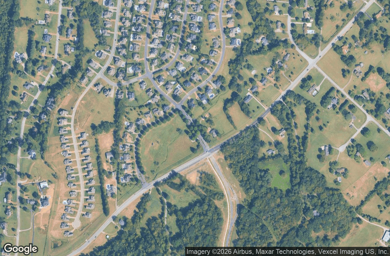 Aerial view of Somerset Downs, Hendersonville